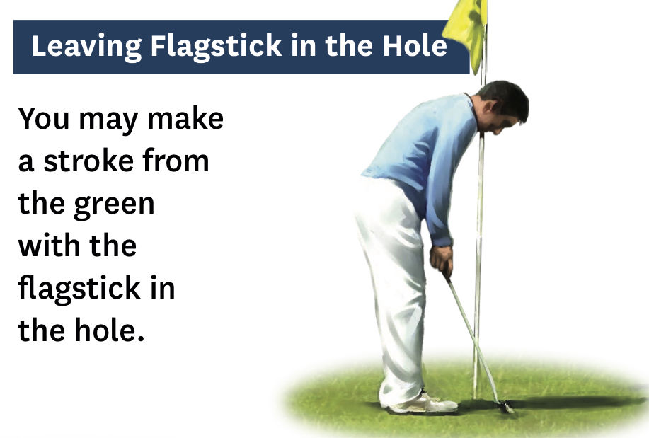 2019 Rules Change | Leaving flagstick in hole